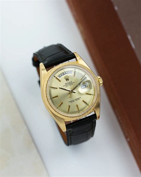 rolex bark day date|vintage rolex with bark accent.